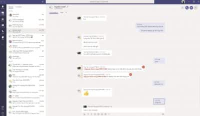 supprimer une conversation sur teams